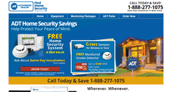 Desktop Screenshot of findhomesecurity.com